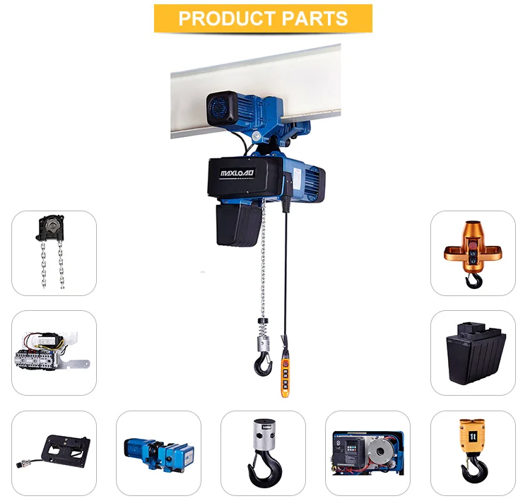 500kg Small Lift Equipment Electric Chain Hoist For Crane - Buy 500kg