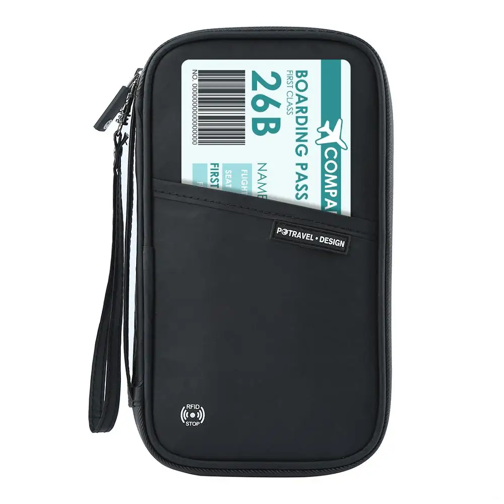 
P.travel Factory Wholesale Durable Eco-friendly Tyvek Passport Cover Wallet 