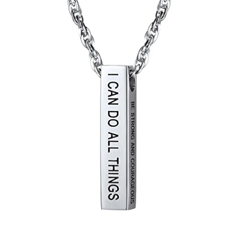 Collier Avec Pendentif Prescolaire 3d Et Rectangle Citation De La Bible Garantie 4 13 Cadeau Pour Hommes Femmes Religieux Catholique Buy Collier Religieux Collier Religieux Rectangle Collier Religieux Bible Product On Alibaba Com