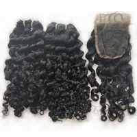 

Wholesale Factory Price Burmese Curly Hair Vendor Unprocessed Human Deep Curly Raw Burmese Curly Virgin Hair For Women