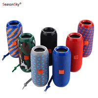 

Free Shipping Bluetooth Outdoor Speaker Waterproof Portable Wireless Column Loud Speaker Box AUX TF USB Player TG117