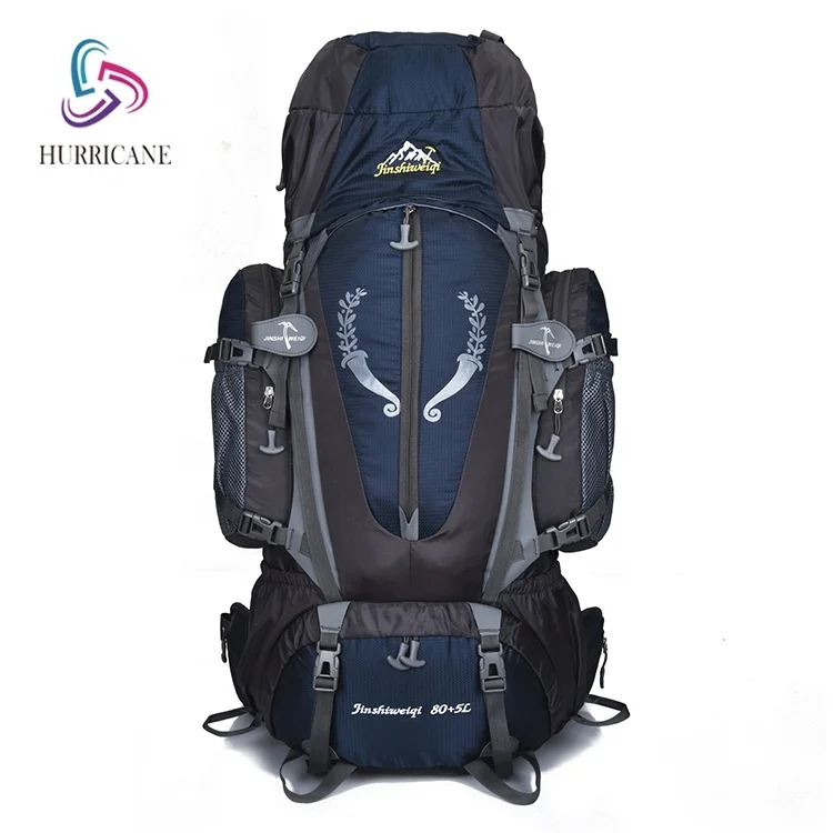 

Black Camping Sport Nylon Backpack with Large Capacity, Green, pink, orange, black,customized color