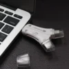 wholesale Factory 4-in-1 support SD/TF card camera card reader for iPhone