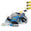 Top sale space union parking lot set toy with six cars and different sounds