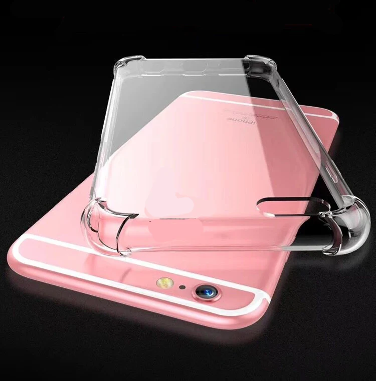 

High Clear Quality 1.5MM Airbag Design Shockproof Soft Silicone TPU Transparent Mobile Cell Phone Cover Case For Iphone X