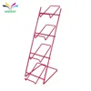 Metal racks for hanging Retail goods 6 peg hooks counter top display