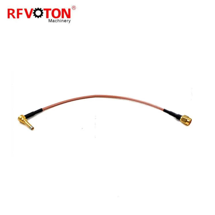 RFVOTON Cable Assembly /Jumper Wire RG316 Pigtail SMA MALE TO MS156 PHONE TEST CABLE factory