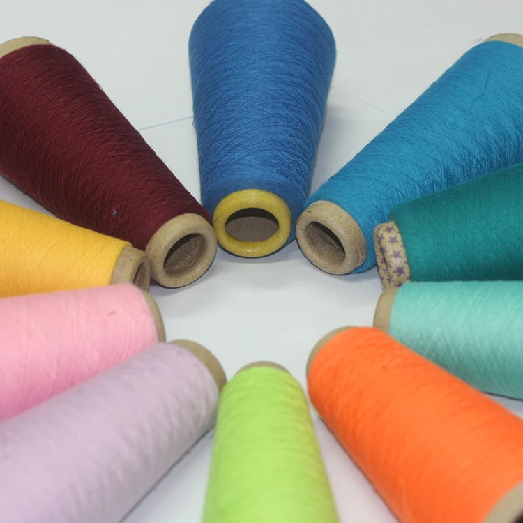 Wholesale Ring 100% Polyester Spun Yarn For Weaving - Buy Polyester ...