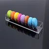 clear rectangular plexiglas desserts display tray custom lucite Macarons storage box
