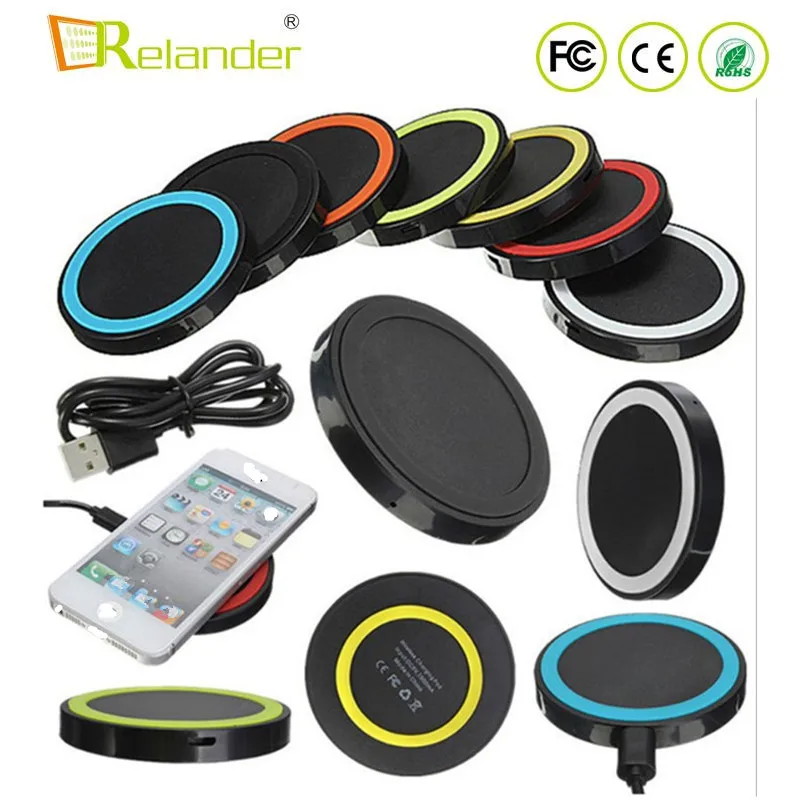 

Free shipping cost Qi Wireless Charging Pad charger receiver fast universal wireless charger