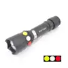 Red Yellow White 3 Colors Railway Road Flare Signal Torchlight Led Hand Torch Light