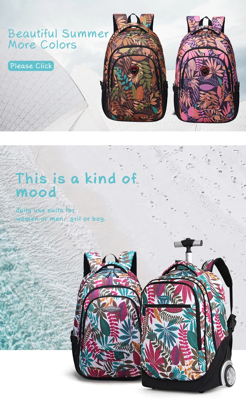 Colorful School Trolley Bag Wholesale Trolley School Bag Buy Trolley