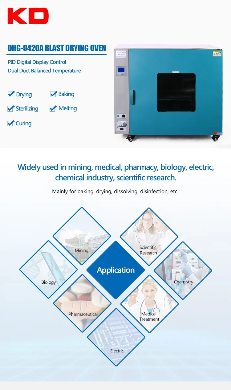 Wood Forced Hot Air Circulating Drying Oven