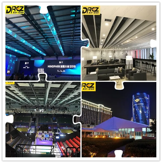 38kw Cheap Portable Air Conditioner Mobile Large Air 7500m3/h Air