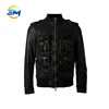 2017 fashion design customized distressed pure leather jackets for men