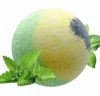 Natural Handmade Dual Color Bubble Bath with Peppermint Essential Oil