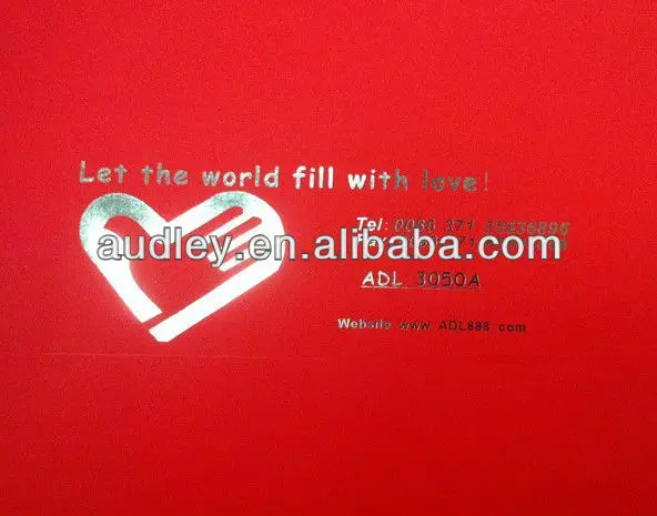 CE audley stable adl 3050 fltabed 3050a digital foil printer price in China ADL-3050A+