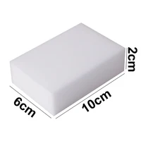 

100 Pcs/lot Melamine Sponge Magic Sponge Eraser Melamine Cleaner for Kitchen Office Bathroom Cleaning Nano Sponges 10x6x2cm