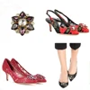 strass shoe accessories upper for women shoes
