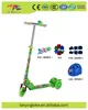Foldable cheap foot pedal two wheel Scooter bike for baby kid children /PVC wheels balance kick scooter