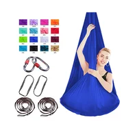 

HIgh quality High-End Colorfu Yoga Swing Wholesale Anti-Gravity Aerial yoga hammock aerial yoga swing