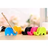 hotsale mobile accessories plastic animal toy elephant shape cute cell phone stand holder