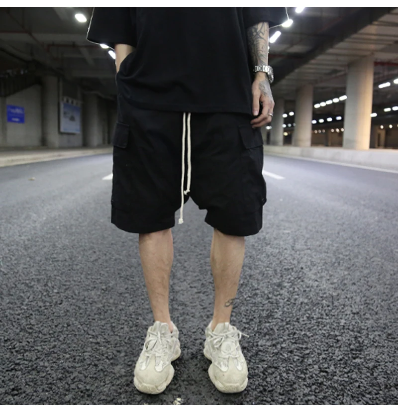 Oem Shorts Long Drawstring Elasticfog 