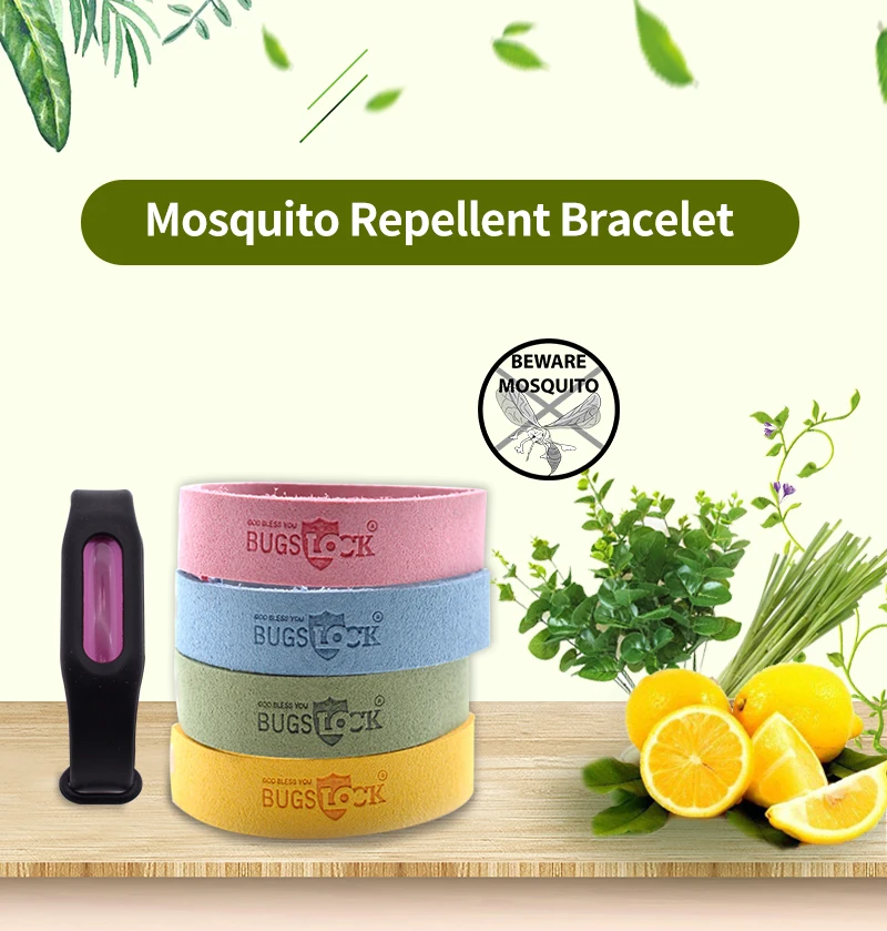safe deet-free band mosquito repellent bracelet insect repellent