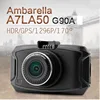 2.7'' LCD Ambarella A7LA50 GS90A 1296P full hd camcorder camera motion detection car dash cam