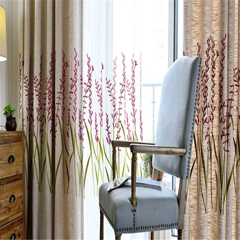 Five Star Hotel Bedroom Curtain With A Decorative Roman Art Rod