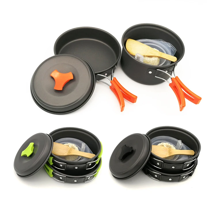 New Product Ideas Spot 2020 Portable Eco Friendly Gas Stove Outdoor Mini Camping Cookware Tourist Tableware Set