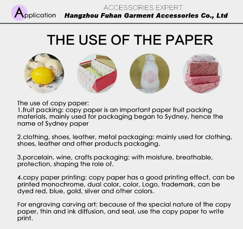 Tissue Paper Custom Logo 80 Gsm Colorful Custom Scented Wrapping Papers