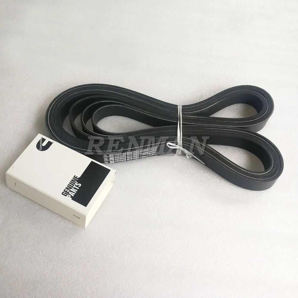 Cummins engine QSL9.5 V Ribbed Belt 4982925 8PK1653| Alibaba.com