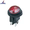 RS409 Waterproof IP67 Round Rocker Switch t85 4 PINS 12V LED ON OFF Switch