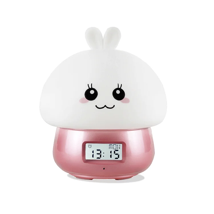 

New products Cute Animal kid digital table Alarm Clock With Light