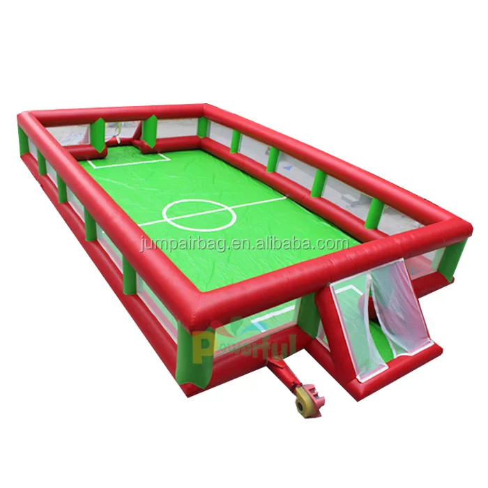 Indoor Football Pitch Inflatable Soap Soccer Field For Football Sport