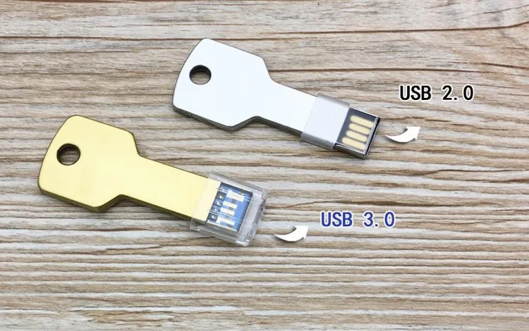 2018 new hot business gift key shape customized logo 1gb 4gb 8gb 16gb 64gb memory USB flash pendrive - ANKUX.COM