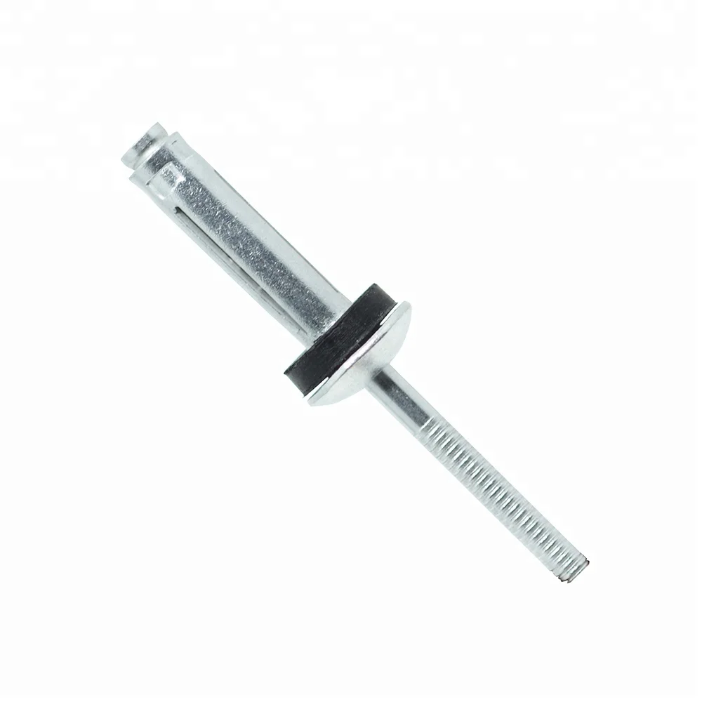 Aluminium Waterproof Trifold Blind Rivet With Rubber For Roofing Buy