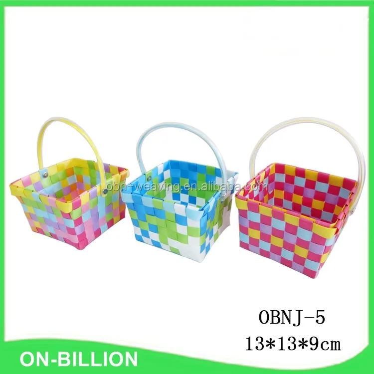 Wholesale Colorful Cheap Decorative Plastic Easter Baskets Buy