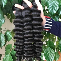 

100% Virgin Human Hair cuticle aligned Wholesale Factory Price Natural Unprocessed Brazilian Deep Body Wave