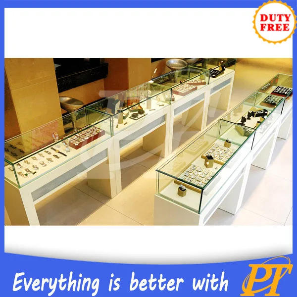 Customized  jewelry display counter showcase and jewelry store showcase and counter for sale (4)
