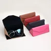 portable Light Triangular Fold Glasses Case Eyeglass Sunglasses Protector Box