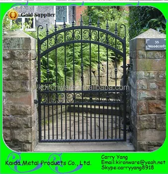 Chinese Factory Decorative Wrought Iron Gates Design Chinese Factory Decorative Wrought Iron Gates Design