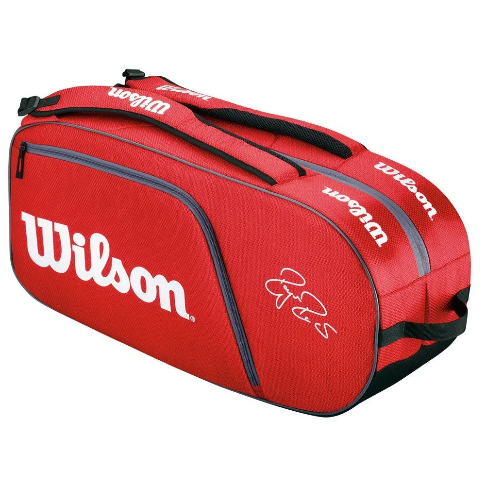 wilson federer team 12 pack bag