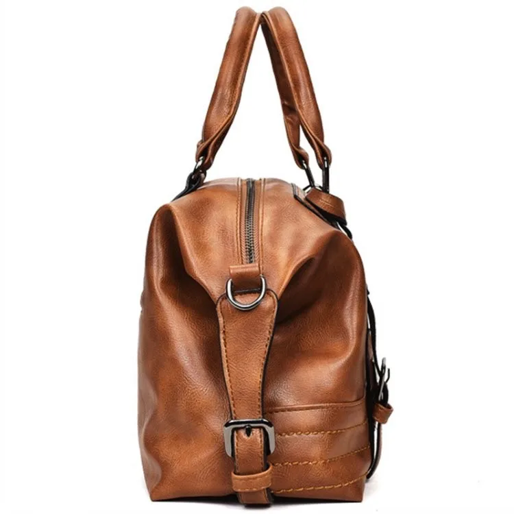 Ladies Pu Leather Motorcycle Crossbody Bags For Women Tag Hobo Shoulder