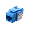 UTP/ FTP 90/ 180 Degree Cat5e Cat6A Cat7 6um 9um RJ45 Wall Jack Cat6 Modualr For Face Plate/ Patch panel