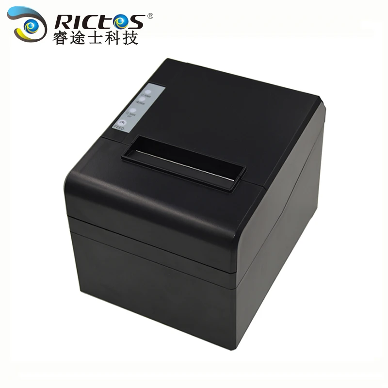 

Cheap wifi 80mm thermal receipt printer for POS machine USB+WIFI+WLAN port, Black color