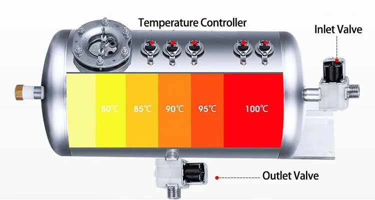 Drinking Hot Water Boiler samovar Water Urn Commercial Warmer Tea Maker boiler 8 Liter factory