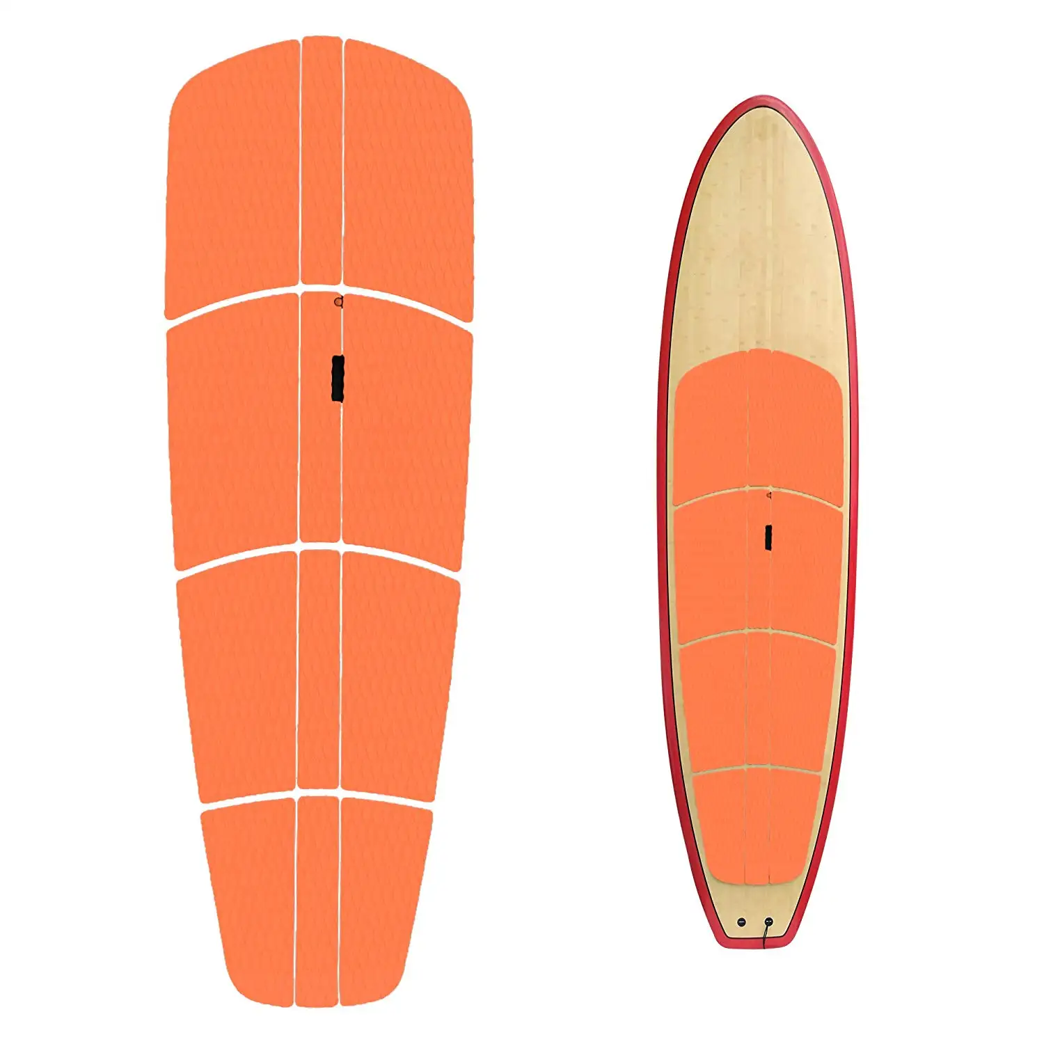 SUP Skimboard// Paddleboard Surfboard MonkeyJack 2 Pieces Premium Diamond Grooved Non-slip EVA Traction Pads Deck Grip Tail Pads for Surf Shortboard Kiteboard