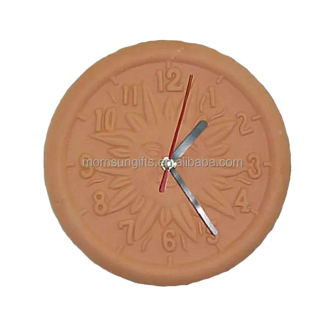 Decorative Outdoor Terracotta Clock Wall Garden With Thermometer Product On Alibaba Decorative Outdoor Terracotta Clock Wall Garden With Thermometer Product On Alibaba